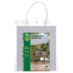 Auvent Rectangulaire En Polyester Aktive Garden Coloris Blanc -Camping En Plein Air auvent rectangulaire en polyester aktive garden coloris blanc 3