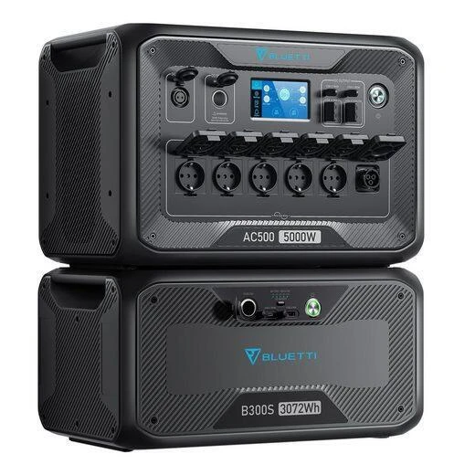 BLUETTI Générateur Électrique AC500+B300S 3072Wh LiFePO4 Batterie Pour Maison 1 BLUETTI Générateur Électrique AC500+B300S 3072Wh LiFePO4 Batterie Pour Maison