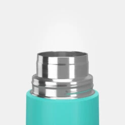 Quechua Bouteille Isotherme Inox 0,4L Avec Gobelet Pour La Randonnée - Turquoise 15 Quechua Bouteille Isotherme Inox 0,4L Avec Gobelet Pour La Randonnée - Turquoise -Camping En Plein Air bouteille isotherme inox 04l avec gobelet pour la randonnee turquoise 5