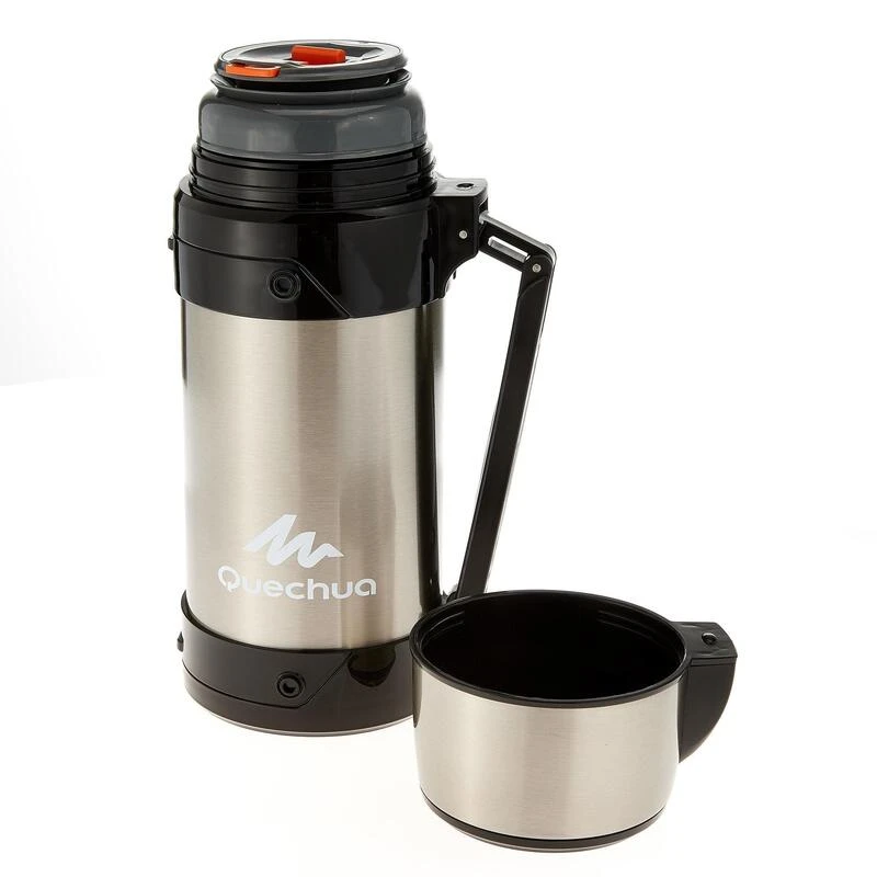 Quechua Bouteille Isotherme Inox 1,5L Avec Gobelet Pour La Randonnée 5 Quechua Bouteille Isotherme Inox 1,5L Avec Gobelet Pour La Randonnée – Image 5
