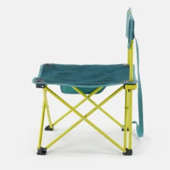 Quechua CHAISE BASSE PLIANTE DE CAMPING MH100 Jaune -Camping En Plein Air chaise basse pliante de camping mh100 jaune 6