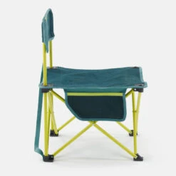Quechua CHAISE BASSE PLIANTE DE CAMPING MH100 Jaune -Camping En Plein Air chaise basse pliante de camping mh100 jaune 7