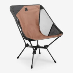 Quechua CHAISE BASSE PLIANTE DE CAMPING MH500 MARRON