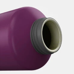 Quechua Gourde Alu 1L Avec Bouchon à Ouverture Rapide Pour La Randonnée - Violet -Camping En Plein Air gourde alu 1l avec bouchon a ouverture rapide pour la randonnee violet 8