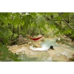 TICKET TO THE MOON Hamac King Size Bordeaux / Jaune 6 TICKET TO THE MOON Hamac King Size Bordeaux / Jaune -Camping En Plein Air hamac king size bordeaux jaune 2