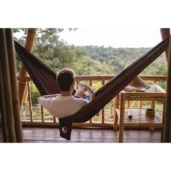 TICKET TO THE MOON Hamac TTTM Compact Chocolate -Camping En Plein Air hamac tttm compact chocolate 2