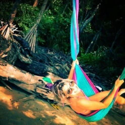 TICKET TO THE MOON Hamac TTTM King Size Bleu Aqua / Rose 7 TICKET TO THE MOON Hamac TTTM King Size Bleu Aqua / Rose -Camping En Plein Air hamac tttm king size bleu aqua rose 3