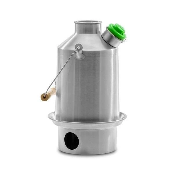 Kelly Kettle Moyen 'Scout' 1.2L - Acier Inoxydable 1 Kelly Kettle Moyen 'Scout' 1.2L - Acier Inoxydable