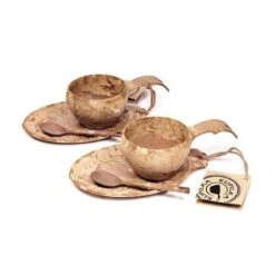Kupilka Boîte-cadeau-Tasse, Cuillère Et Assiette-Original (Marron) -Camping En Plein Air kupilka boite cadeau tasse cuillere et assiette original marron 3