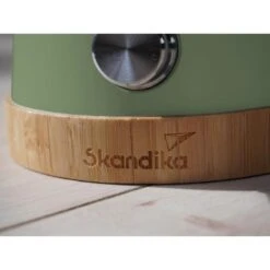 Lampe Lanterne De Camping LED Kiruna - Rechargeable - USB - Bambou - Style Rétro -Camping En Plein Air lampe lanterne de camping led kiruna rechargeable usb bambou style retro 2