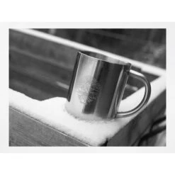 Lemmel Double-Walled Insulated Mug - Acier Inoxydable - Rötter -Camping En Plein Air lemmel double walled insulated mug acier inoxydable rotter 3