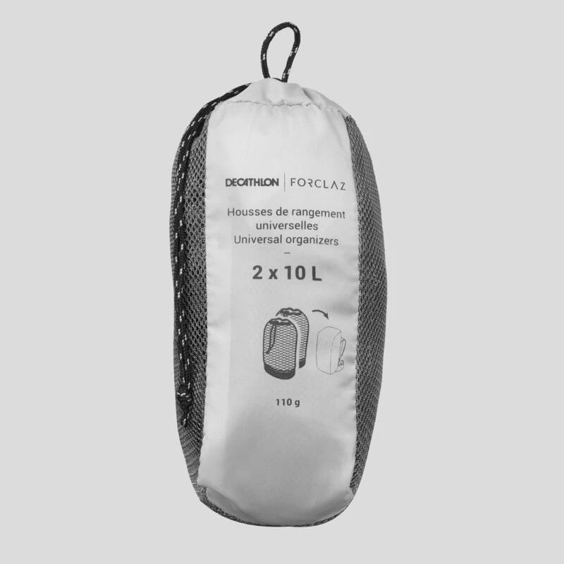 Lot De 2 Housses De Rangement Universelles - 2x10L 3 Lot De 2 Housses De Rangement Universelles - 2x10L â Image 3