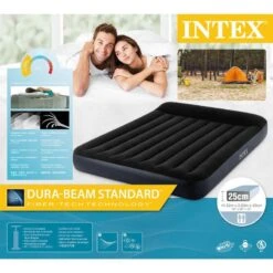 Matelas Gonflable - Intex Pillow Rest Classic -2 Personnes -Camping En Plein Air matelas gonflable intex pillow rest classic 2 personnes 4