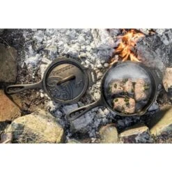 Petromax KR1 Poêle En Fonte Avec Couvercle (1 Litre) 7 Petromax KR1 Poêle En Fonte Avec Couvercle (1 Litre) -Camping En Plein Air petromax kr1 poele en fonte avec couvercle 1 litre 2