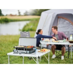 Campingaz Réchaud De Camping à Gaz 2 Feux Camp & Grill - Plancha, Grill Et Wok 18 Campingaz Réchaud De Camping à Gaz 2 Feux Camp & Grill - Plancha, Grill Et Wok -Camping En Plein Air rechaud de camping a gaz 2 feux camp and grill plancha grill et wok 8