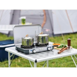 Campingaz Réchaud De Camping à Gaz 2 Feux Camp & Grill - Plancha, Grill Et Wok 19 Campingaz Réchaud De Camping à Gaz 2 Feux Camp & Grill - Plancha, Grill Et Wok -Camping En Plein Air rechaud de camping a gaz 2 feux camp and grill plancha grill et wok 9