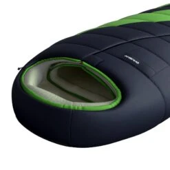 Husky Sac De Couchage Momie Espace -6°C 2021 220 X 85 Cm - Gris Avec Vert - Adultes -Camping En Plein Air sac de couchage momie espace 6c 2021 220 x 85 cm gris avec vert adultes 3