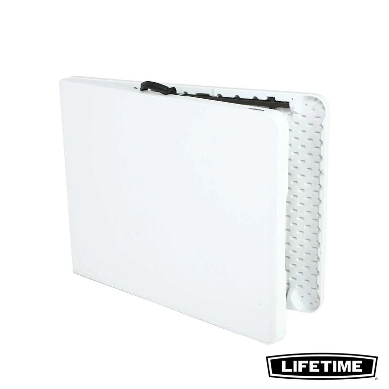 Table Rectangulaire Valise Pliante En Deux (183 X 70 Cm) LIFETIME #80642 2 Table Rectangulaire Valise Pliante En Deux (183 X 70 Cm) LIFETIME #80642 – Image 2