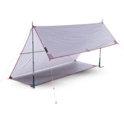 Tarp De Trekking - 1,5 Places - MT900 -Camping En Plein Air tarp de trekking 15 places mt900 3