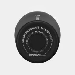 Quechua Tasse / Verre MH500 Isotherme (double Paroi Inox) Camp Du Randonneur 0,5L Noir -Camping En Plein Air tasse verre mh500 isotherme double paroi inox camp du randonneur 05l noir 5