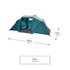 Quechua Tente à Arceaux De Camping - Arpenaz 4.2 - 4 Personnes - 2 Chambres 13 Quechua Tente à Arceaux De Camping - Arpenaz 4.2 - 4 Personnes - 2 Chambres -Camping En Plein Air tente a arceaux de camping arpenaz 42 4 personnes 2 chambres 3