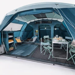 Quechua Tente à Arceaux De Camping - Arpenaz 6.3 - 6 Personnes - 3 Chambres -Camping En Plein Air tente a arceaux de camping arpenaz 63 6 personnes 3 chambres 3