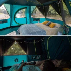 Tente Coleman Octagon Blackout 8 -Camping En Plein Air tente coleman octagon blackout 8 4