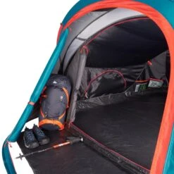 Quechua Tente De Camping - 2 SECONDS XL - 3 Places - Fresh & Black -Camping En Plein Air tente de camping 2 seconds xl 3 places fresh and black 8