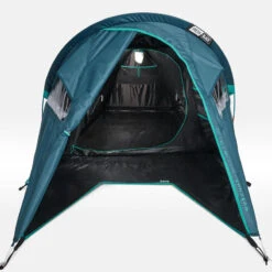 Quechua Tente De Camping - MH100 XL - 2 Places - Fresh & Black 15 Quechua Tente De Camping - MH100 XL - 2 Places - Fresh & Black -Camping En Plein Air tente de camping mh100 xl 2 places fresh and black 5