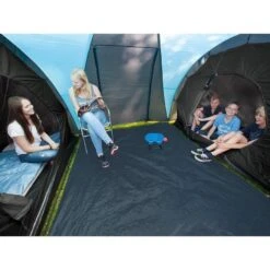 Tente Dôme Familiale Hammerfest 4 - Camping - 4 Personnes - 2 Cabines -Camping En Plein Air tente dome familiale hammerfest 4 camping 4 personnes 2 cabines 3