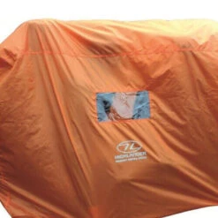 HIGHLANDER Tente D'urgence Abri De Survie 4-5 Personnes - Orange -Camping En Plein Air tente durgence abri de survie 4 5 personnes orange 3